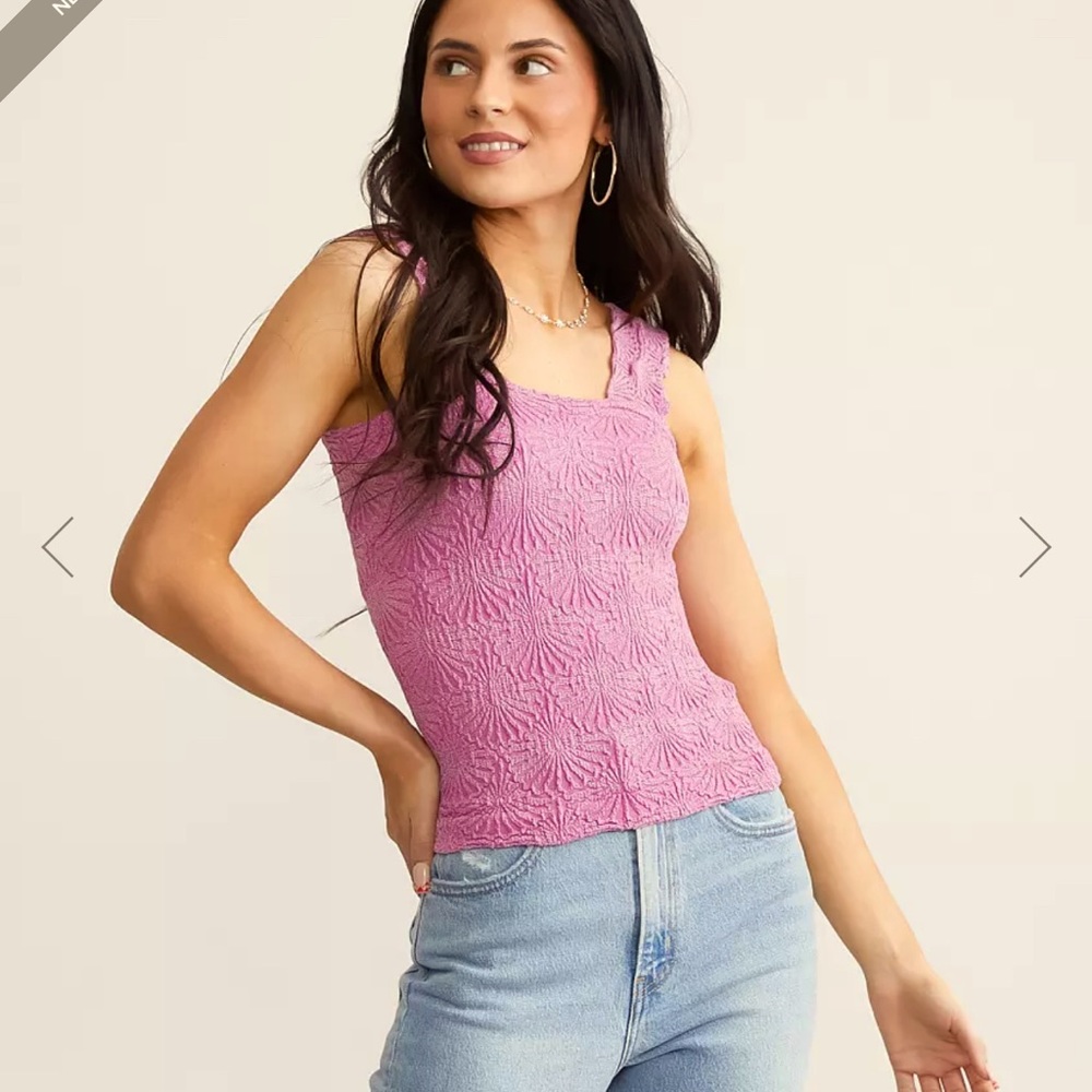 COPY - Love Letter Cropped Cami Tank Top FREE PEOPLE XS/S used once